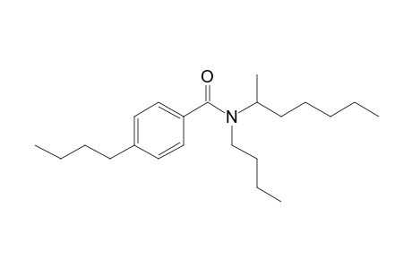 Benzamide, 4-butyl-N-butyl-N-hept-2-yl-