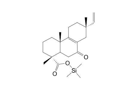 (1R,4as,7S)-7-Ethenyl-1,4A,7-trimethyl-9-oxo-2,3,4,5,6,8,10,10A-octahydrophenanthrene-1-carboxylic acid, tms ester