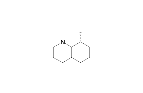 8-METHYL-TRANS-DECAHYDROQUINOLINE;DIASTEREOMER-#1