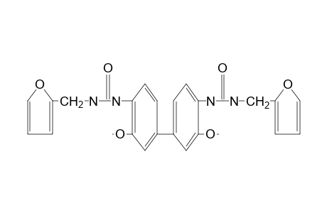 1,1'-(3,3'-dimethoxy-4,4'-biphenylylene)bis[3-furfurylurea]
