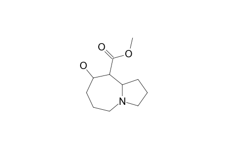 Methyl (5rs,6rs,7rs)-5-hydroxy-1-azabicyclo[5.3.0]decane-6-carboxylate