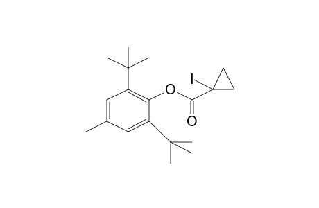 2,6-Ditert-butyl-4-methylphenyl 1-iodocyclopropanecarboxylate