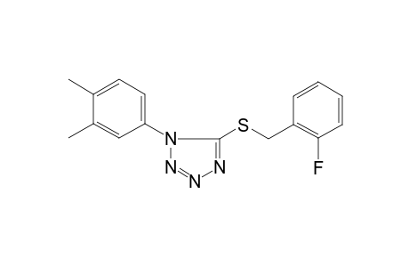 1-(3,4-Dimethyl-phenyl)-5-(2-fluoro-benzylsulfanyl)-1H-tetrazole