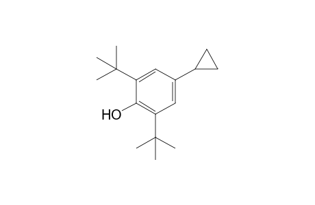 4-Cyclopropyl-2,6-di-tert-butylphenol