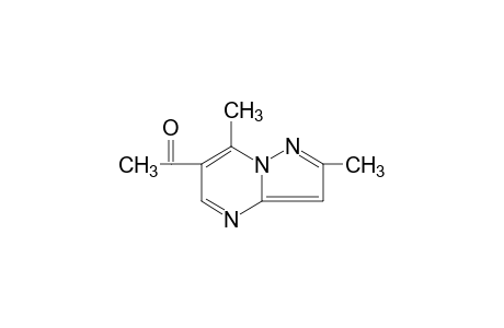 2,7-dimethylpyrazolo[1,5-a]pyrimidin-6-yl methyl ketone