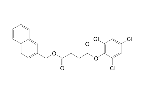 Succinic acid, 2,4,6-trichlorophenyl 2-naphthylmethyl ester