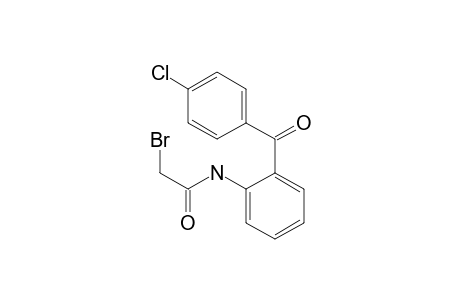 2-Bromanyl-N-[2-(4-chlorophenyl)carbonylphenyl]ethanamide