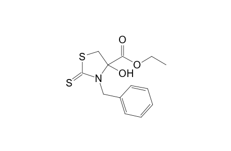 Ethyl 3-benzyl-4-hydroxy-2-thioxo-1,3-thiazolane-4-carboxylate