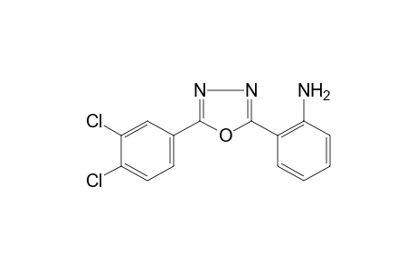 2-(o-aminophenyl)-5-(3,4-dichlorophenyl)-1,3,4-oxadiazole