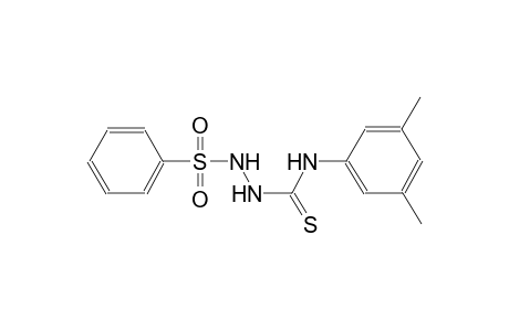 N-(3,5-dimethylphenyl)-2-(phenylsulfonyl)hydrazinecarbothioamide