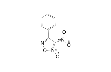 3-nitro-2-oxido-4-phenyl-furazan-2-ium