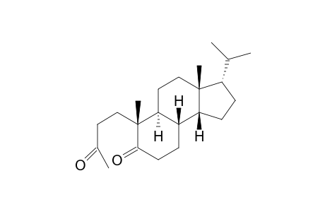 (+/-)-20-Methyl-4,5-seco-14beta,17alpha-pregnan-3,5-dione