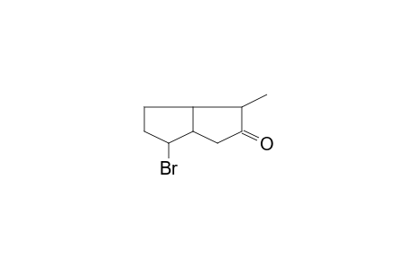 Bicyclo[3.3.0]octan-3-one, 6-exo-bromo-2-exo-methyl-, cis