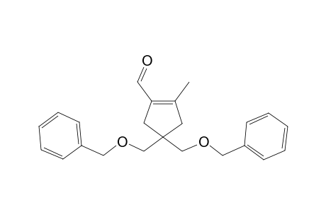 4,4-Bis((benzyloxy)methyl)-2-methylcyclopent-1-enecarbaldehyde