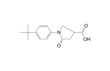 1-(4-tert-Butylphenyl)-5-oxo-3-pyrrolidinecarboxylic acid