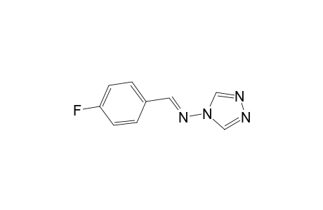 N-[(E)-(4-fluorophenyl)methylidene]-4H-1,2,4-triazol-4-amine