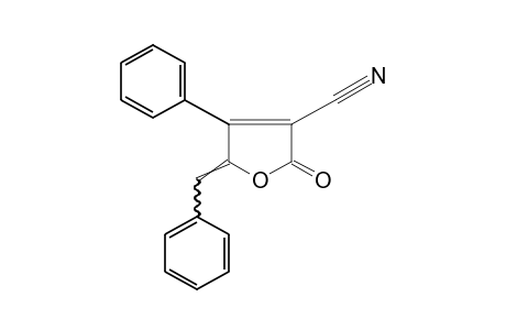 5-BENZYLIDENE-2,5-DIHYDRO-2-OXO-4-PHENYL-3-FURONITRILE