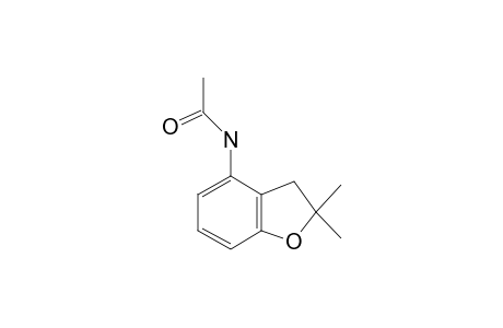 4-Acetamido-2,2-dimethyl-2,3-dihydrobenzofuran