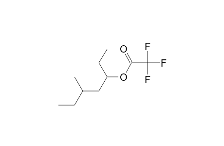 trifluoroacetic acid, 5-methyl-3-heptyl ester
