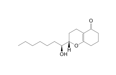 (2S)-2-(1(S)-Hydroxyheptyl)octahydrobenzopyran-5-one