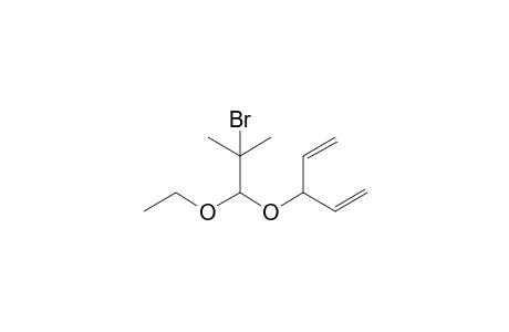 3-(2-Bromo-1-ethoxy-2-methylpropoxy)-1,4-pentadiene