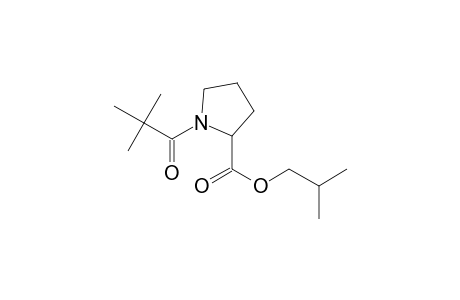 L-Proline, N-pivaloyl-, isobutyl ester