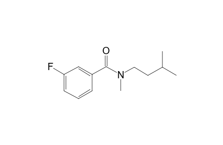 Benzamide, 3-fluoro-N-methyl-N-(3-methylbutyl)-