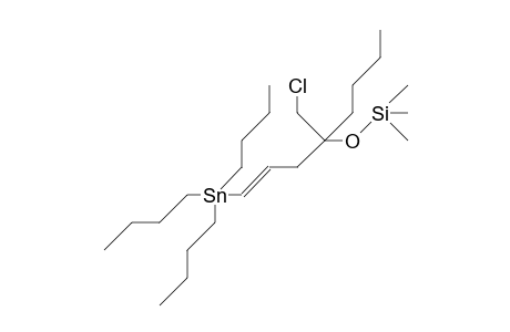 (E)-1-(Tributylstannyl)-4-(chloromethyl)-4-((trimethylsilyl)oxy)-1-octene