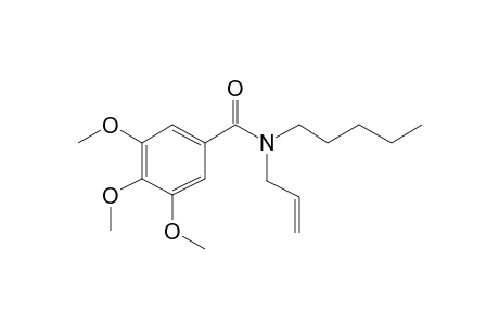 Benzamide, N-allyl-N-pentyl-3,4,5-trimethoxy-