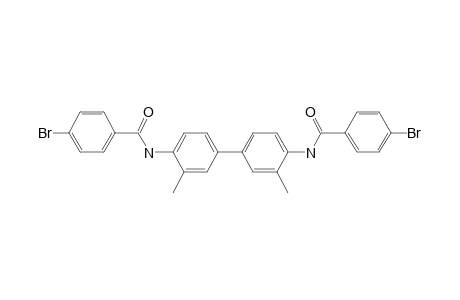 N,N'-(3,3'-Dimethyl-4,4'-biphenylene)bis(4-bromobenzamide)