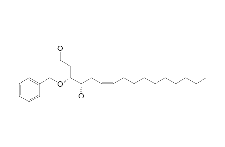 (Z,3R,4S)-3-benzoxyhexadec-6-ene-1,4-diol