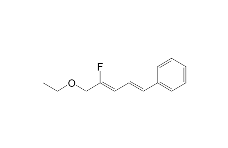 [(1E,3Z)-5-ethoxy-4-fluoranyl-penta-1,3-dienyl]benzene