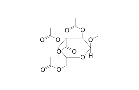 METHYL 3-DEOXY-3-C-METHOXYCARBONYL-2,4,6-TRI-O-ACETYL-ALPHA-D-GLUCOPYRANOSIDE