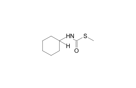 thiocyclohexanecarbamic acid, S-methyl ester