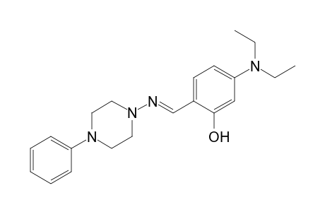 phenol, 5-(diethylamino)-2-[(E)-[(4-phenyl-1-piperazinyl)imino]methyl]-