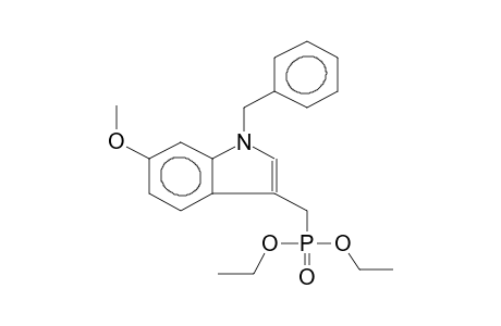 O,O-DIETHYL(1-BENZYL-6-METHOXYINDOL-3-YLMETHYL)PHOSPHONATE