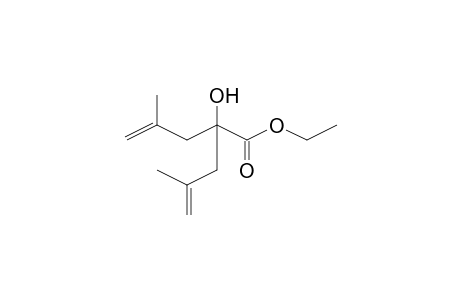 4-Pentenoic acid, 2-hydroxy-2-isobutenyl-4-methyl-, ethylester