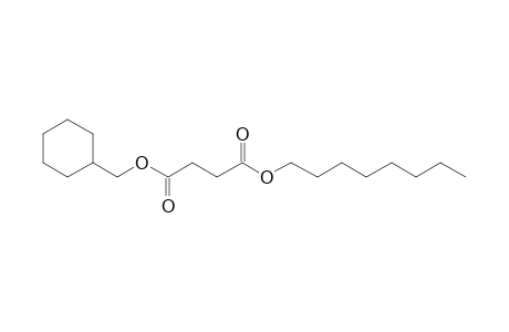 Succinic acid, cyclohexylmethyl octyl ester