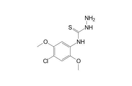 4-(4-chloro-2, 5-dimethoxyphenyl)-3-thiosemicarbazide