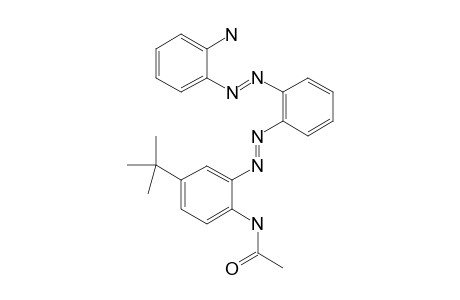 2'-Amino-2""""-(acetamino)-5""""-(T-butyl)-bis(azobenzene)