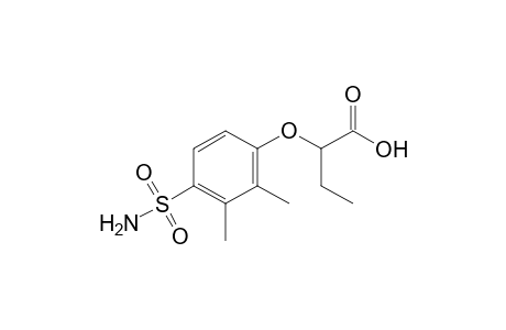 2-[(4-sulfamoyl-2,3-xylyl)oxy]butyric acid