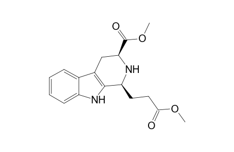 (1S,3S)-1-(3-keto-3-methoxy-propyl)-2,3,4,9-tetrahydro-1H-$b-carboline-3-carboxylic acid methyl ester