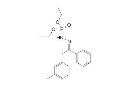 Diethyl (2-(1-phenyl-2-(m-tolyl)ethylidene)hydrazinyl)phosphonate