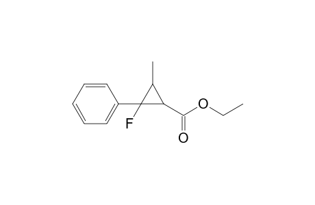 Ethyl 2-fluoro-3-methyl-2-(phenyl)cyclopropanecarboxylate isomer