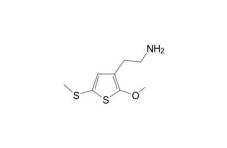 2-[2-methoxy-5-(methylsulfanyl)thiophen-3-yl]ethan-1-amine