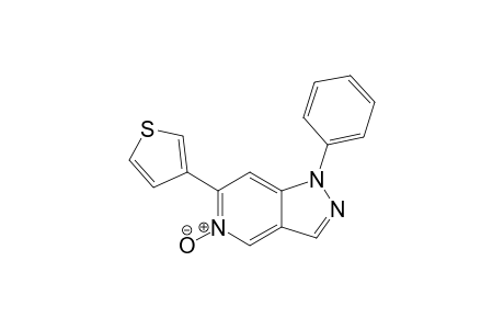 1-Phenyl-6-(3-thienyl)-1H-pyrazolo[4,3-c]pyridine 5-Oxide