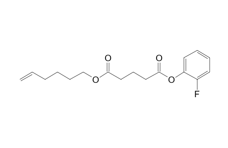 Glutaric acid, hex-5-en-1-yl 2-fluorophenyl ester