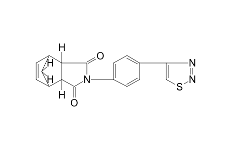 N-[p-(1,2,3-thiadiazol-4-yl)phenyl]-5-norbornene-2,3-dicarboximide