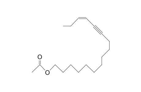 cis-13-Hexadecen-11-yn-1-ol acetate