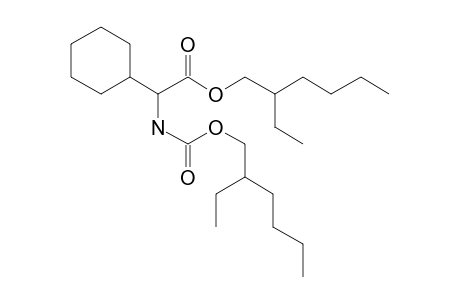 Glycine, 2-cyclohexyl-N-(2-ethylhexyl)oxycarbonyl-, 2-ethylhexyl ester